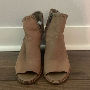 Vince Camuto Peep Toe Booties